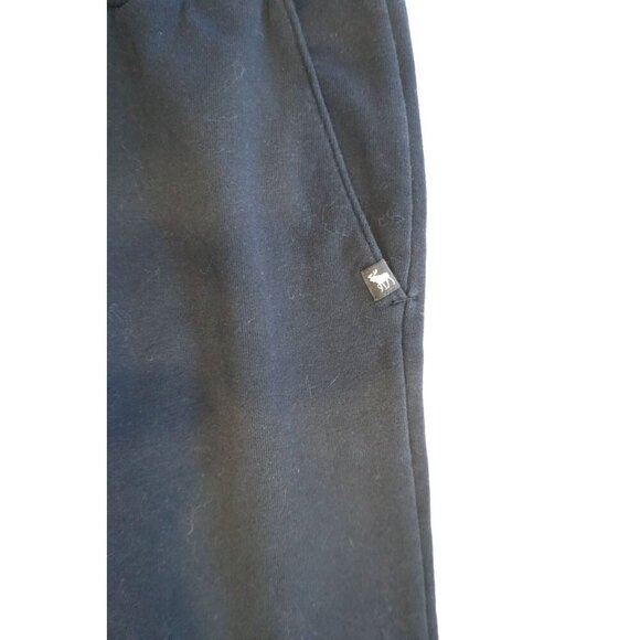 Abercrombie Kids Black Jogger Sweatpants - Size 13/14 - Picture 3 of 6